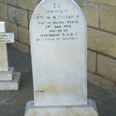 GOODRIDGE W.H. -1901 