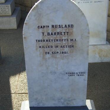 BARRETT Rusland T. -1901