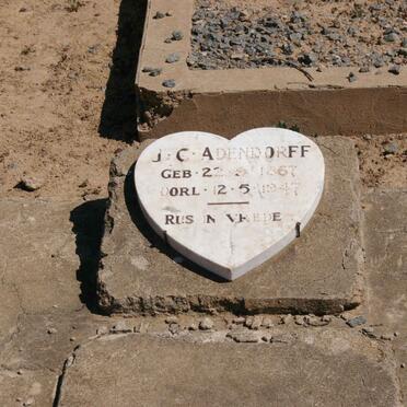 ADENDORFF J.C. 1867-1947