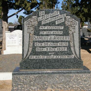 JOUBERT Samuel J. 1878-1952