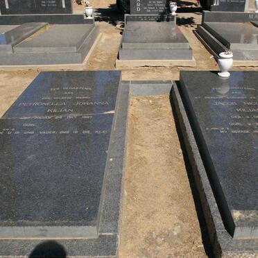KILIAN Jacob Nicolas 1911-1971 &amp; Petronella Johanna KILIAN 1907-