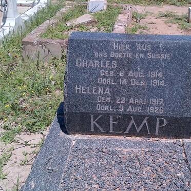 KEMP Helena 1917-1926 :: KEMP Charles 1914-1914