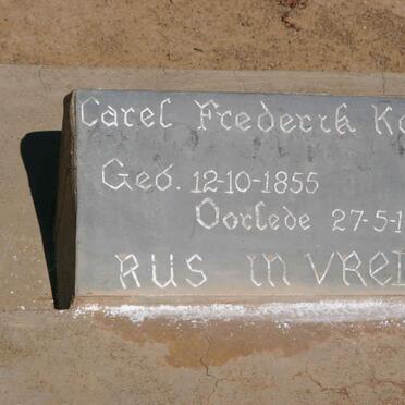 KOCK Carl Frederik 1855-1909