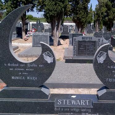 STEWART Frederick Johannes 1928-1985 &amp; Monica Mara