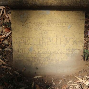 ELLICK Caroline -1946