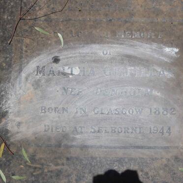 GILFILLAN Martha nee DENHOLM 1882-1944