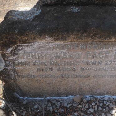 LEDGER Henry Ward Page 1866-1922