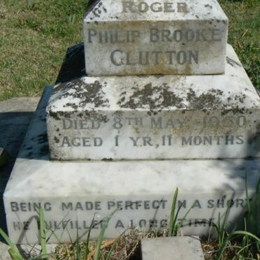 GLUTTON Roger Philip Brooke -1950