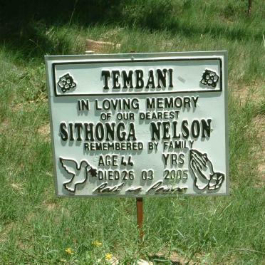 TEMBANI Sithonga Nelson -2005