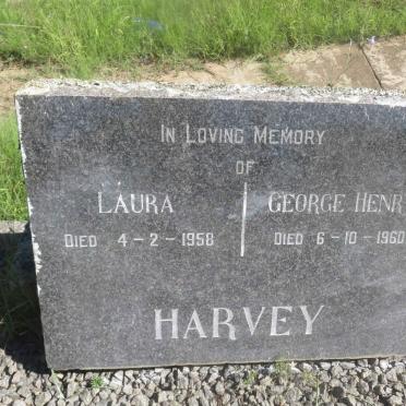 HARVEY George Henry -1960 &amp; Laura -1958