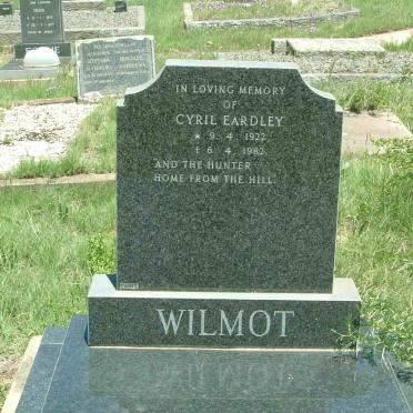 WILMOT Cyril Eardley 1922-1982