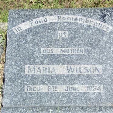 WILSON Maria -1954