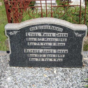 GREEN Alfred James -1943 &amp; Ethel White -1942