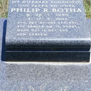 BOTHA Philip R. 1898-1982