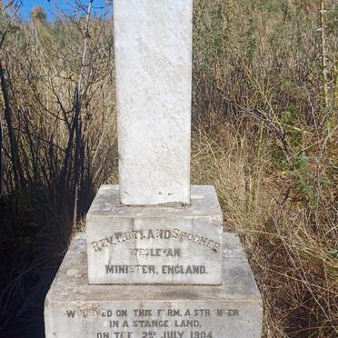 Eastern Cape, BARKLY EAST district, Rhodes, Hilbury 174, farm cemetery