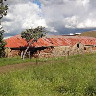 Eastern Cape, BARKLY EAST district, Groote Valley 216, Grootvlei farm cemetery