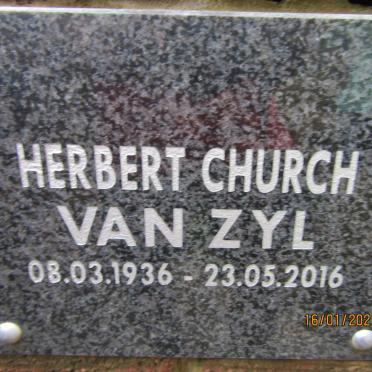 ZYL Herbert Church, van 1936-2016