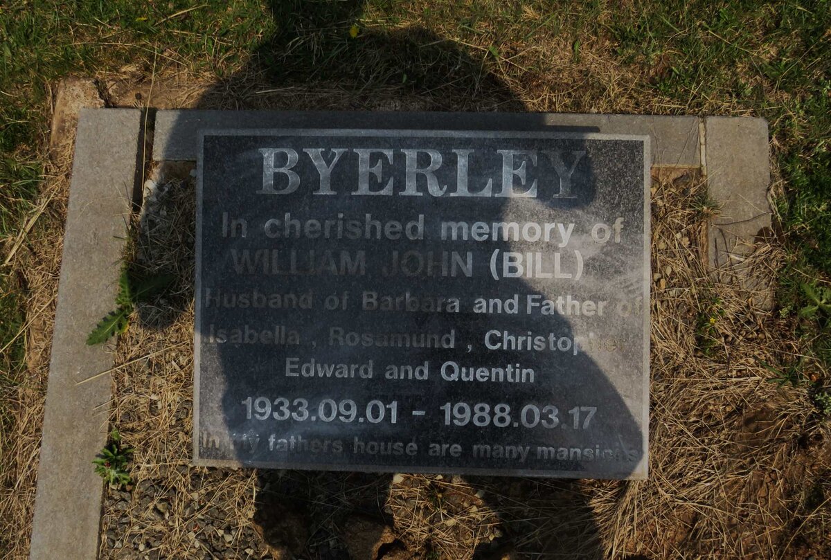 BYERLEY William John 1933-1988