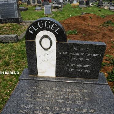 FLUGEL Gareth Barend 1988-1993