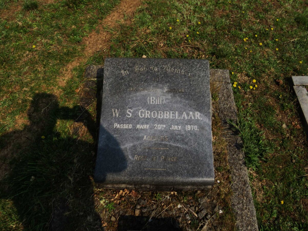 GROBBELAAR W.S. -1970