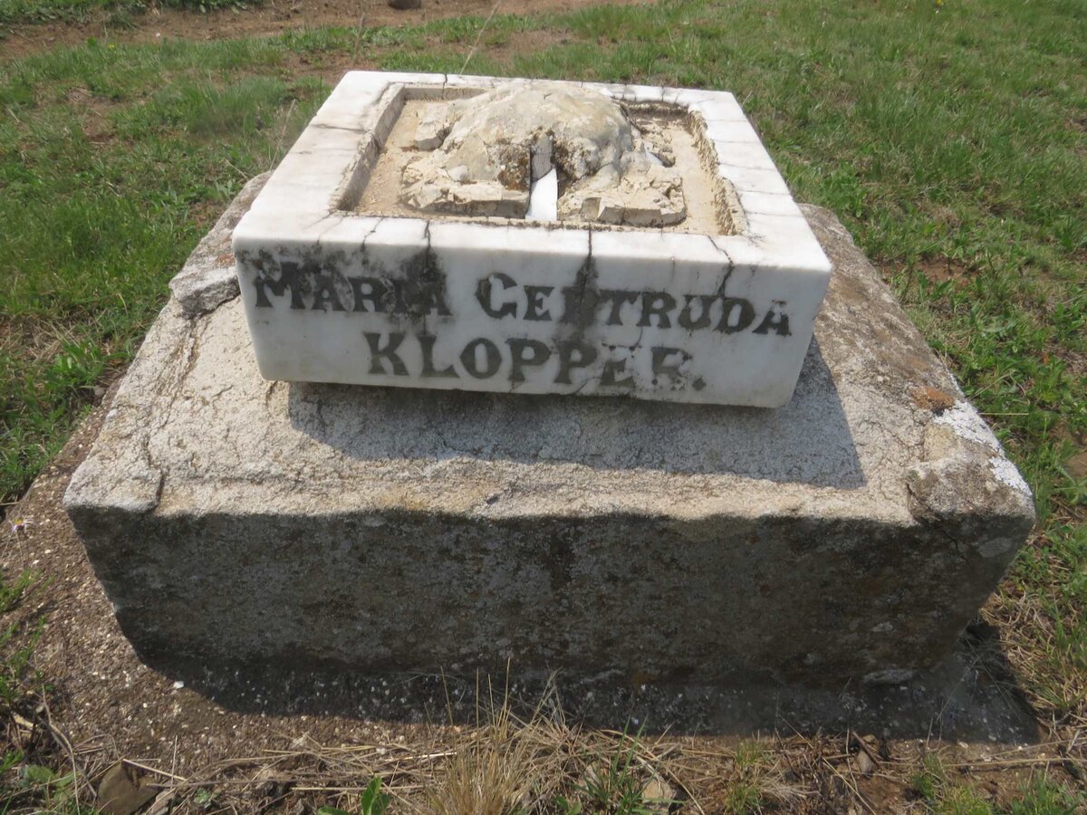 KLOPPER Maria Gertruda