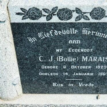 MARAIS C.J. 1923-1967
