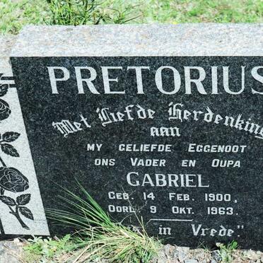 PRETORIUS Gabriel 1900-1963