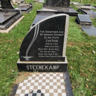 STEENEKAMP Jan Harm 1915-1954