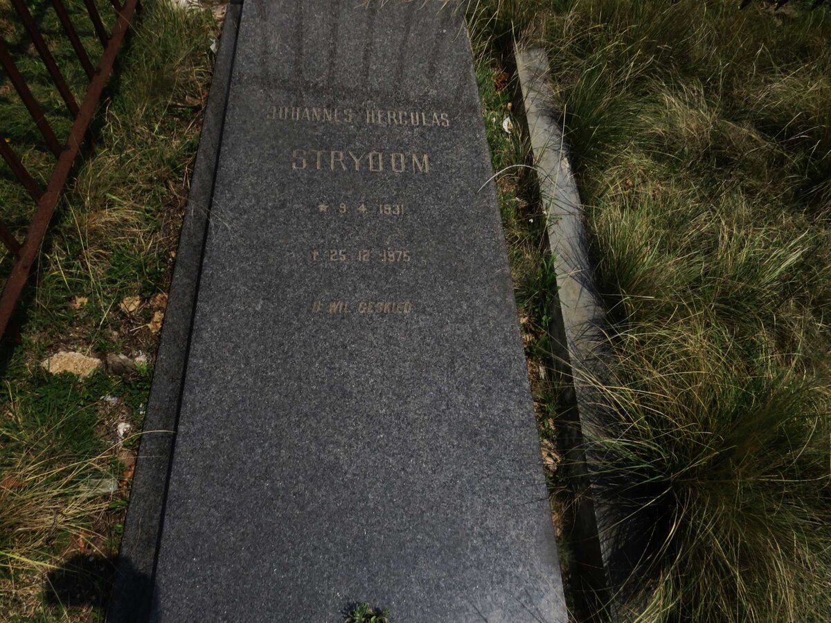 STRYDOM Johannes Herculas 1931-1975