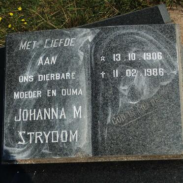 STRYDOM Johanna M. 1906-1986