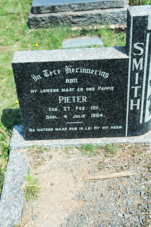 SMITH Pieter 1911-1964