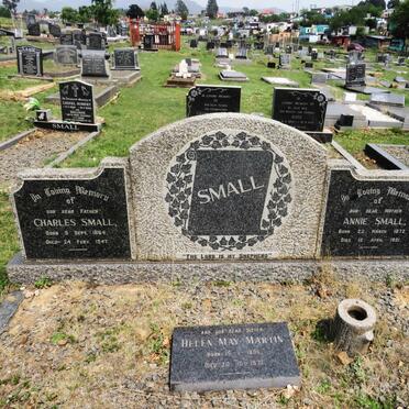 SMALL Charles 1864-1947 &amp; Annie 1872-1951 :: MARTIN Helen May 1896-1972