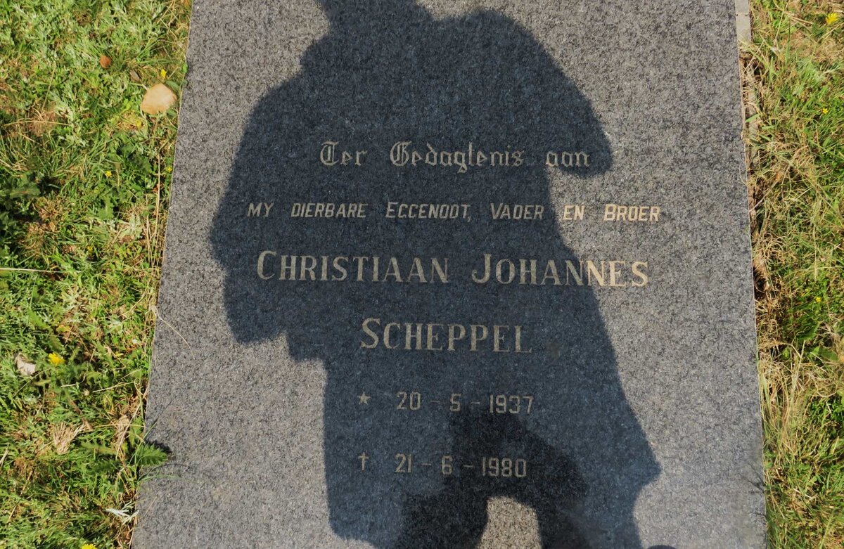 SCHEPPEL Christiaan Johannes 1937-1980