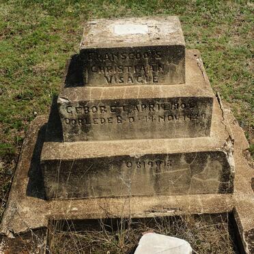 VISAGIE Fransoo?s Christiaan 190?-1929