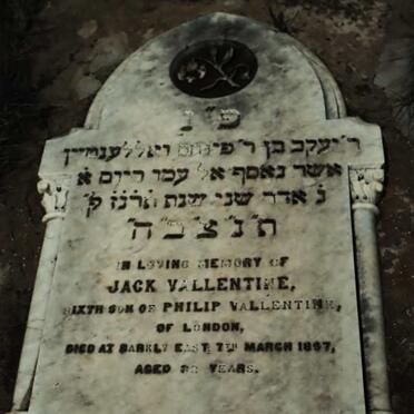 VALLENTINE Jack -1897