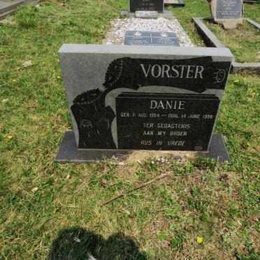 VORSTER Danie 1954-1998