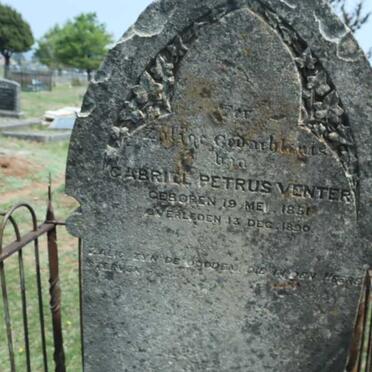 VENTER Gabriel Petrus 1851-1890