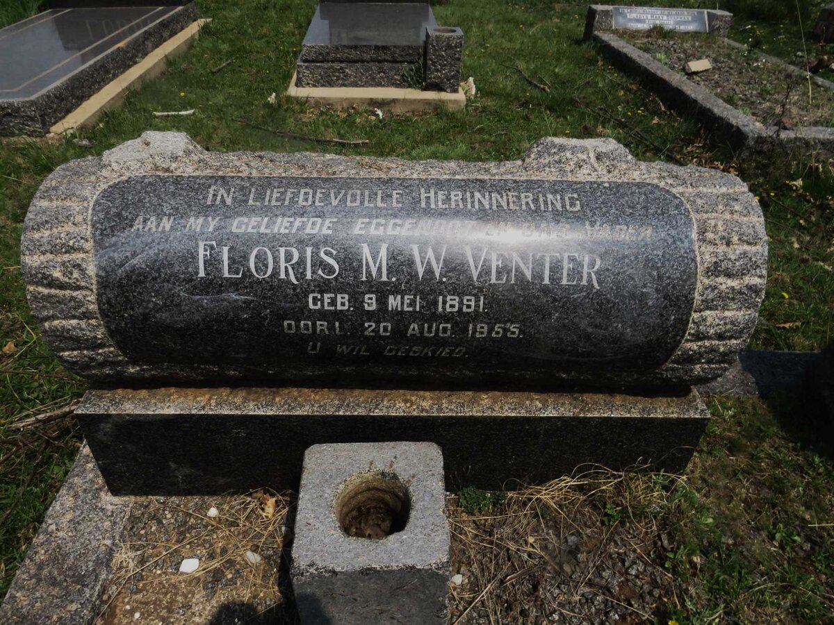 VENTER Floris M.W. 1891-1955