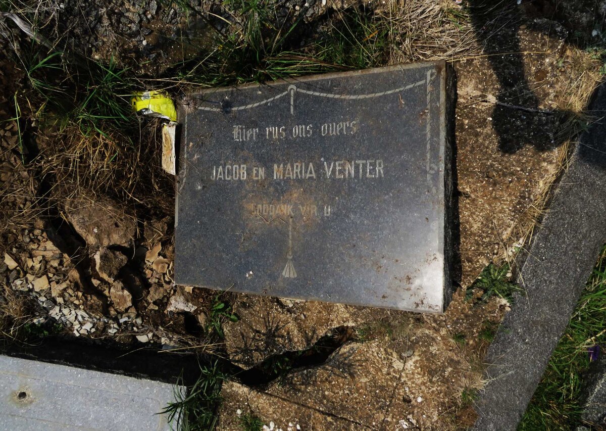 VENTER Jacob &amp; Maria