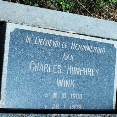 WINK Charles Humphrey 1900-1979