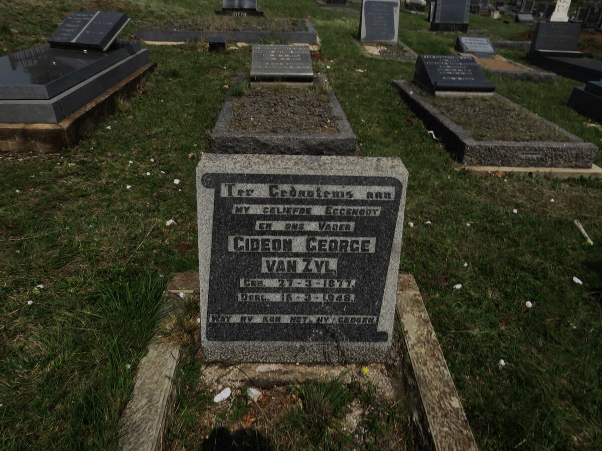 ZYL Gideon George, van 1877-1948