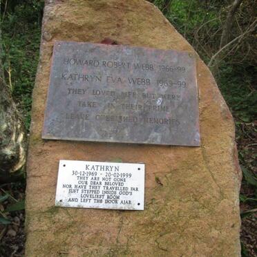 WEBB Howard Robert 1966-1999 &amp; Kathryn Eva 1969-1999