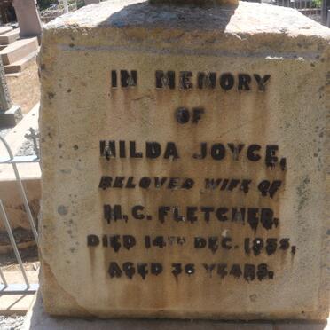 FLETCHER Maurice Frere Cron -1952 &amp; Hilda Joyce -1935