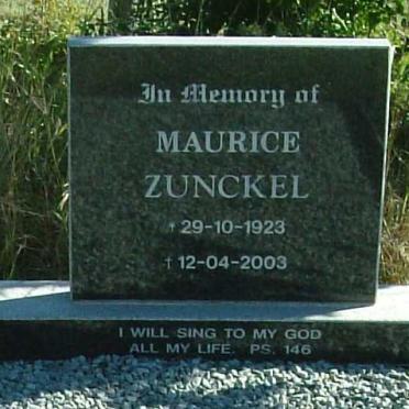 ZUNCKEL Maurice  1923-2003