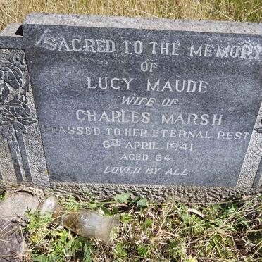 MARSH Lucy Maude -1941