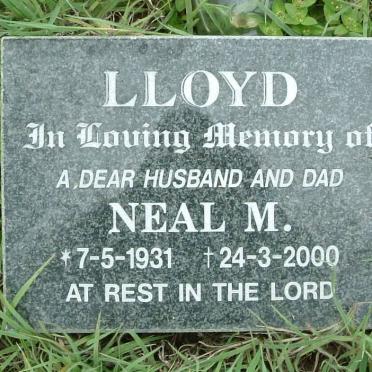 LLOYD Neal M. 1931-2000