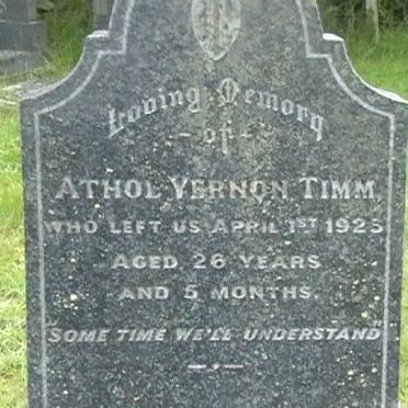 TIMM Athol Vernon -1925