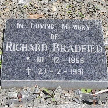 BRADFIELD Richard 1955-1991