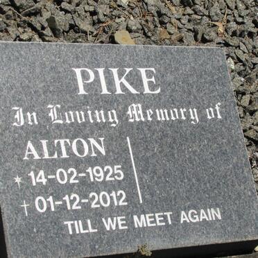 PIKE Alton 1925-2012