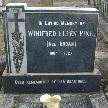 PIKE Winifred Ellen nee BROAN 1884-1927